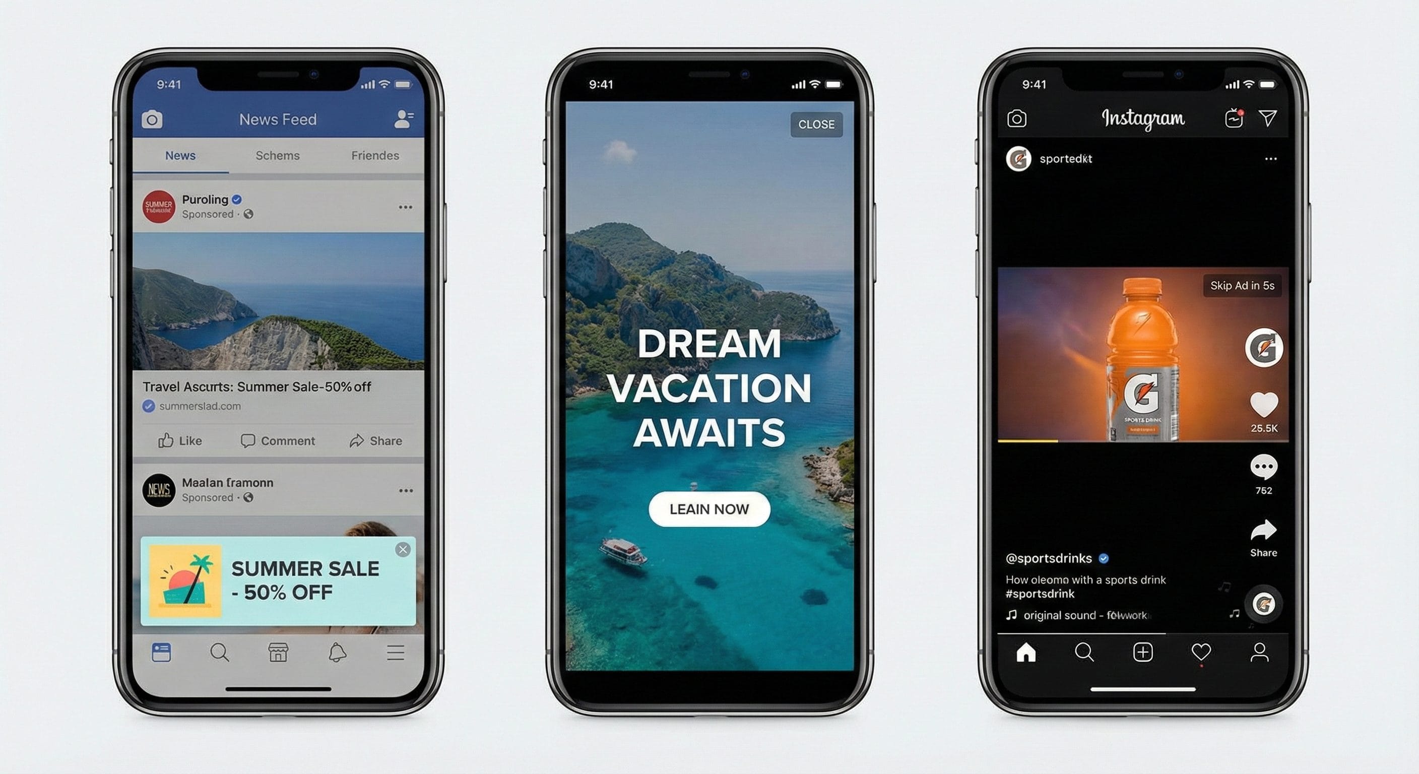 Mobile Ad Styles and types