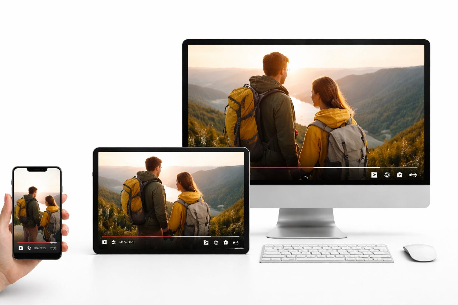 Video Ad Multiple displays