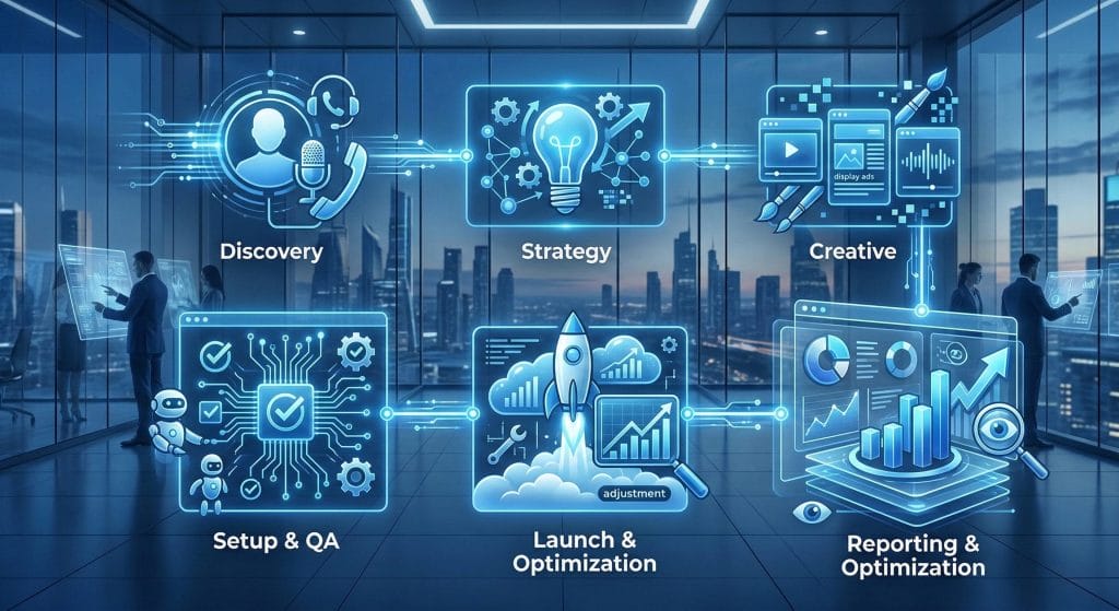 From Discovery Call to Live Campaign in Days: What a Modern Ad Launch Really Looks Like