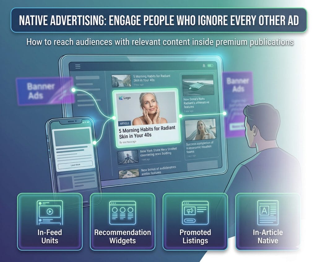 Native Advertising: How to Reach People Who Ignore Every Other Ad