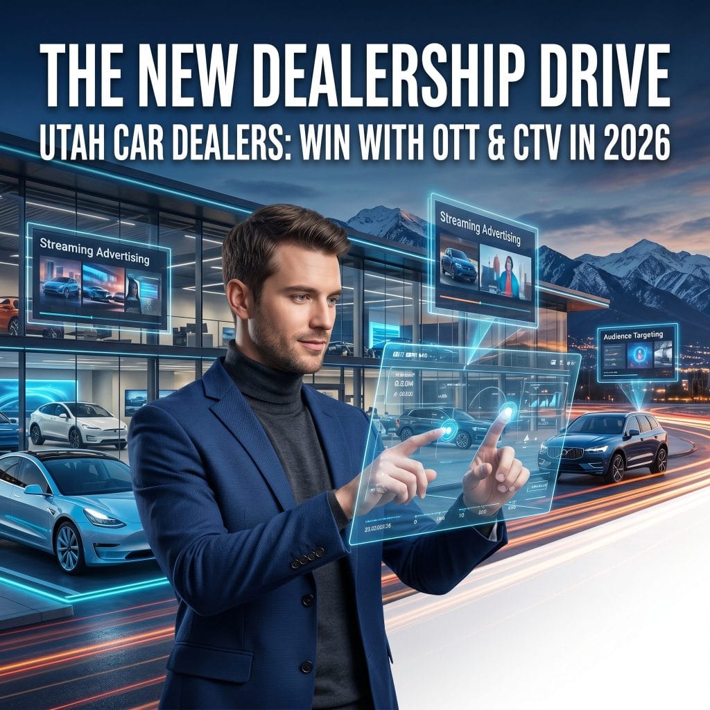 The New Dealership Drive: Why Utah Car Dealers are Winning with OTT & CTV in 2026