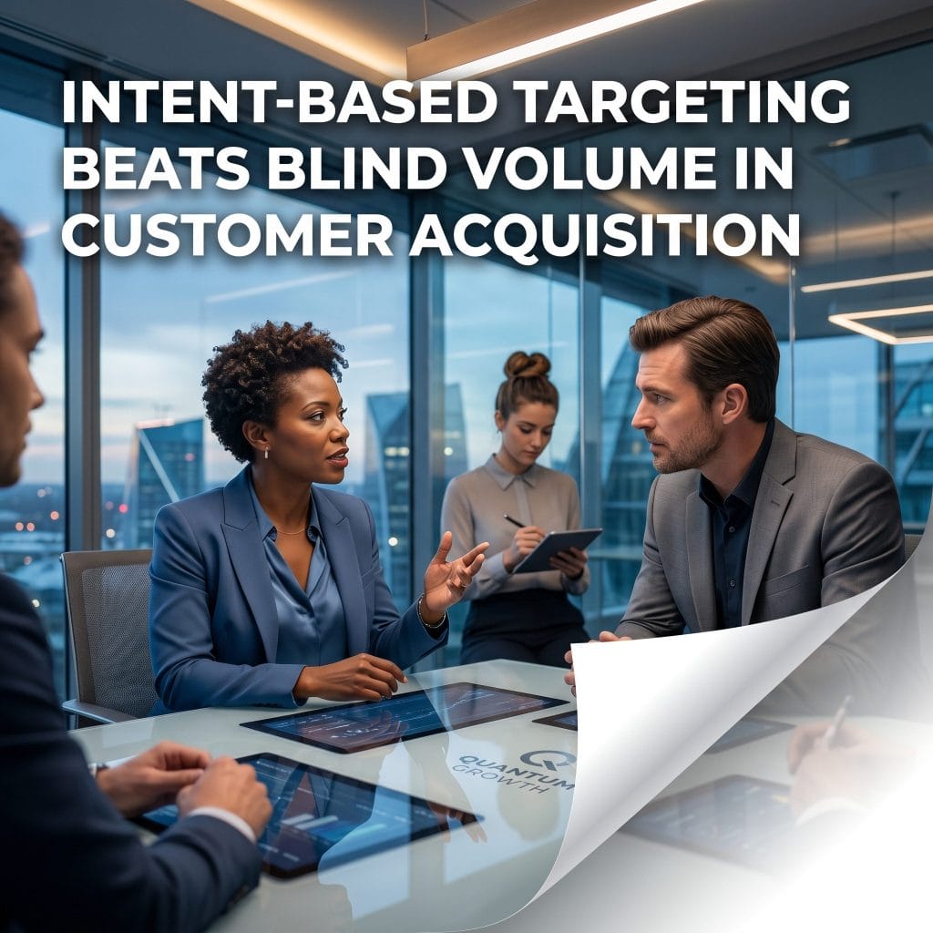 Intent-Based Targeting Beats Blind Volume in Customer Acquisition