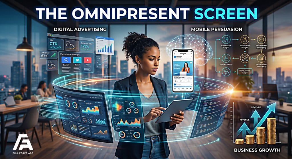 The Omnipresent Screen: Master Digital Advertising and Leverage the Psychology of Mobile Persuasion for Business Growth