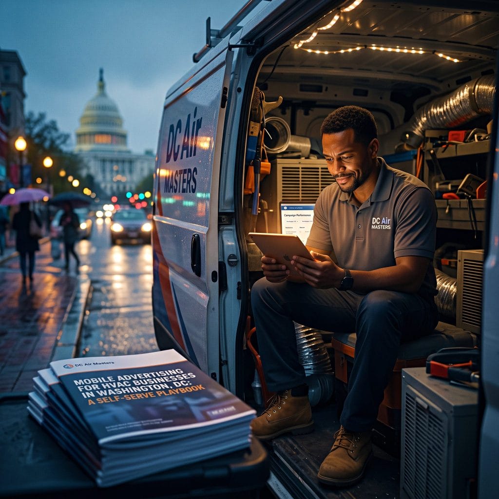 Mobile Advertising for HVAC Businesses in Washington, DC: A Self‑Serve Playbook