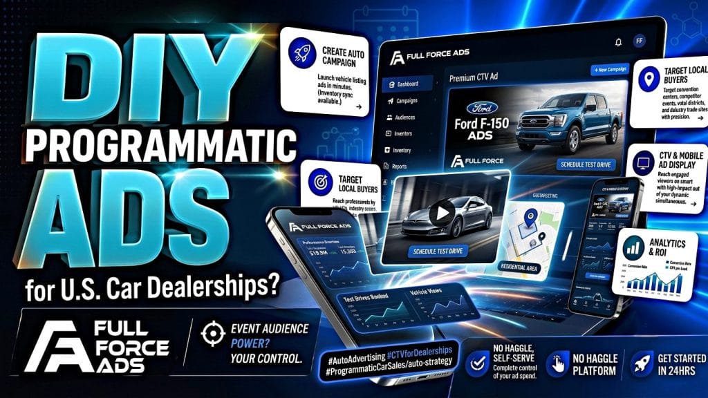 Connected TV & Mobile Advertising: A Powerful, Self‑Serve Blueprint for U.S. Car Dealerships