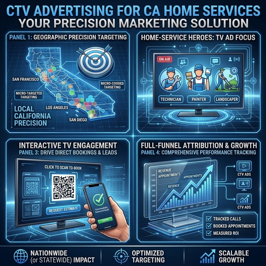 Connected TV Advertising in California: A Game‑Changer for Home‑Service Businesses
