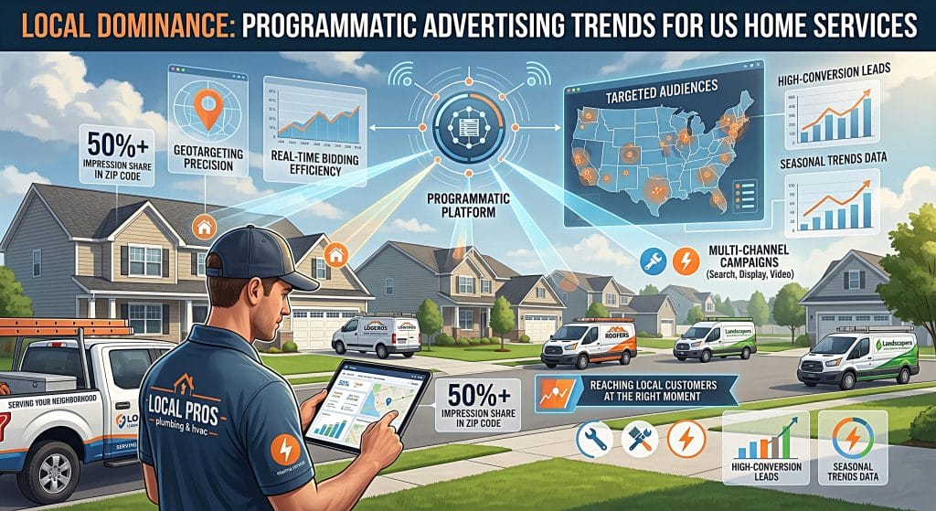 Local Dominance: Programmatic Advertising Trends for US Home Services