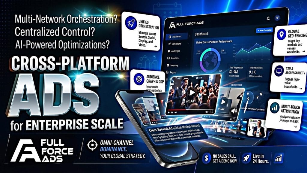 Cross-Platform Advertising for Enterprise Scale