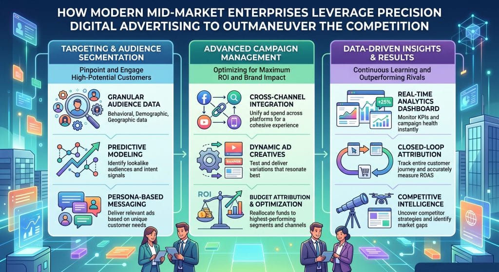 How Modern Mid-Market Enterprises Use Precision Digital Advertising to Outmaneuver the Competition