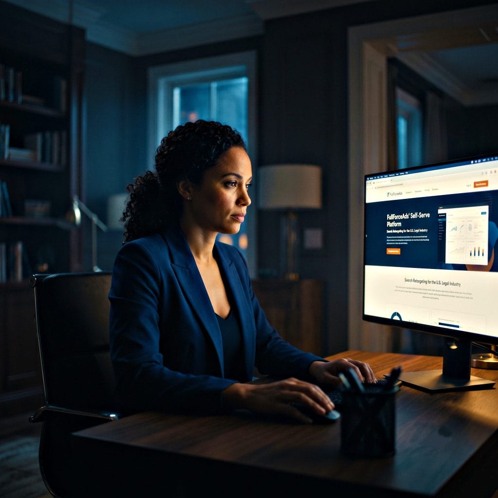 Search Retargeting for the U.S. Legal Industry – How FullForceAds’ Self‑Serve Platform Gives Law Firms a Competitive Edge