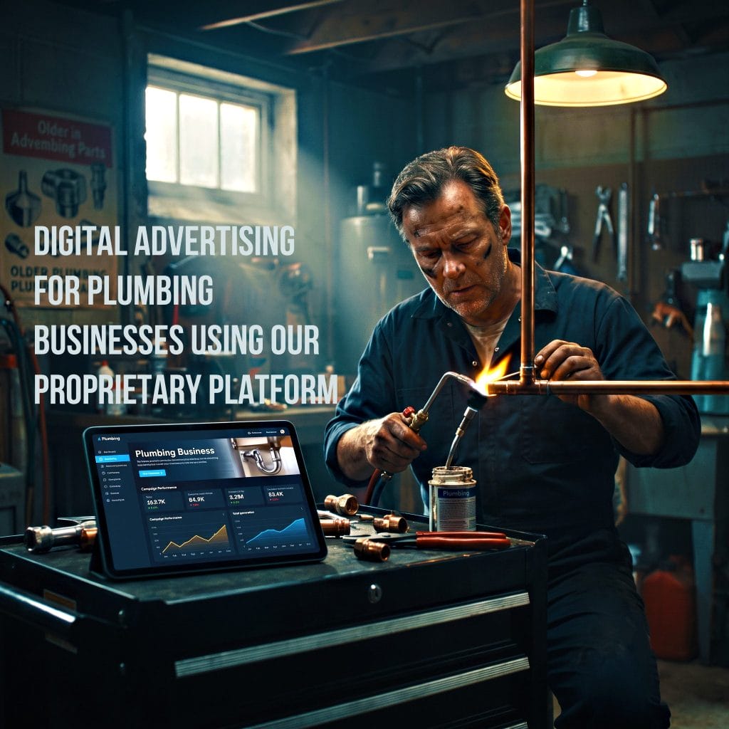 Digital Advertising for Plumbing Businesses Using Our Proprietary Platform
