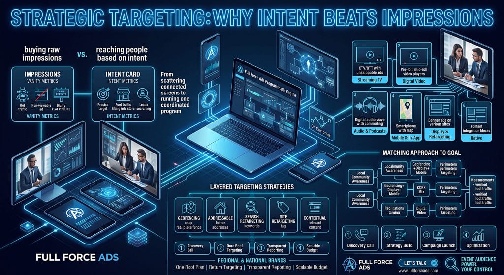 Strategic targeting: why intent beats impressions in modern digital advertising