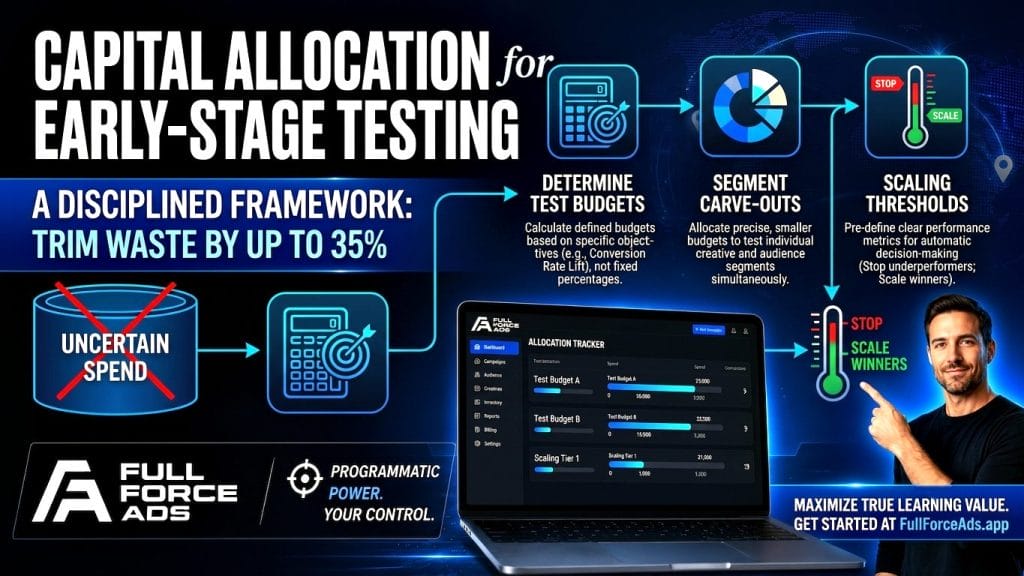 Capital Allocation for Early‑Stage Testing