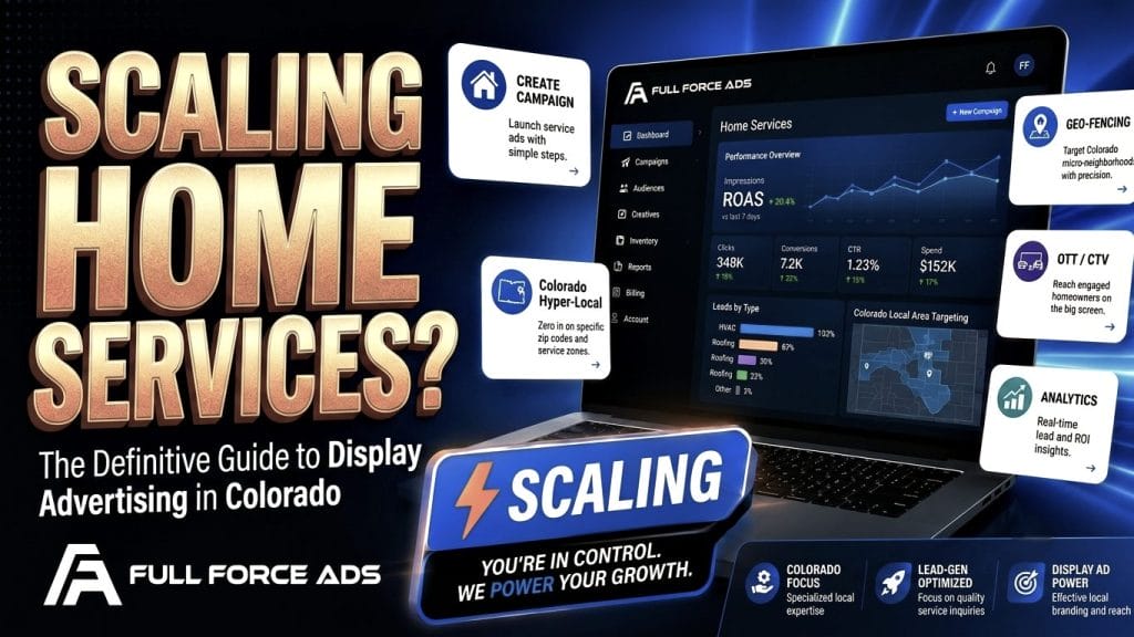 Scaling Home Services: The Definitive Guide to Display Advertising in Colorado