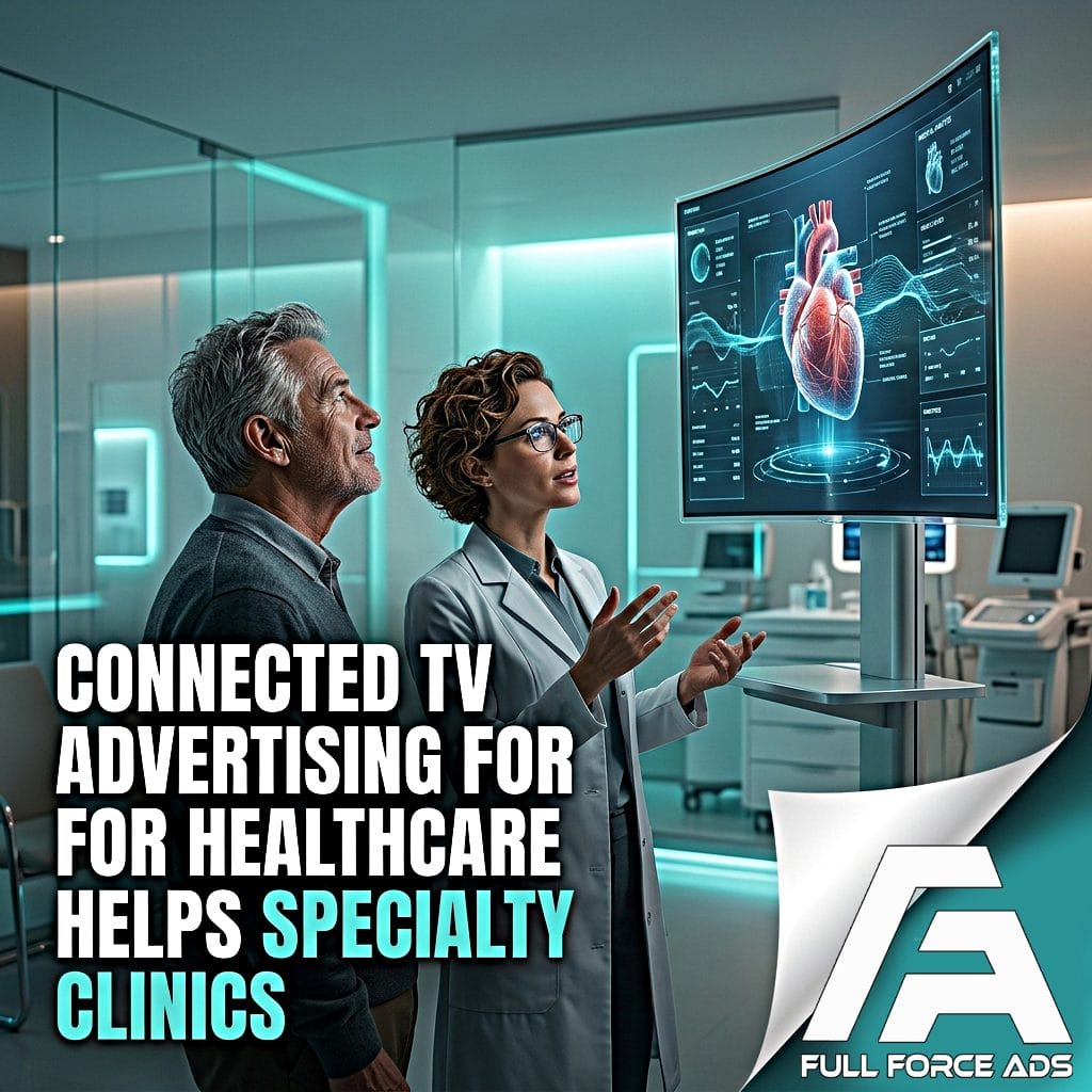 Connected TV advertising for healthcare helps specialty clinics