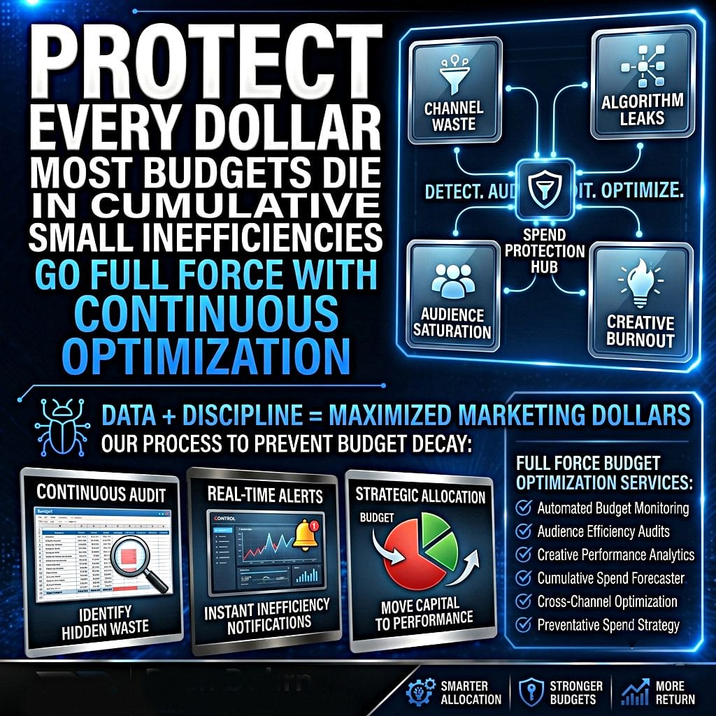 Most marketing budgets don't die in one bad decision