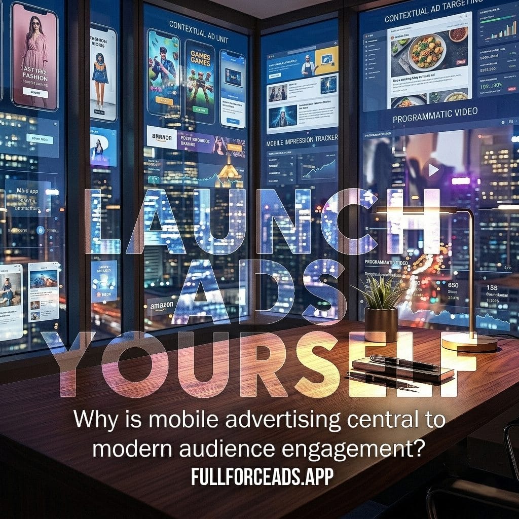 Mobile, contextual, and display advertising for ad agencies