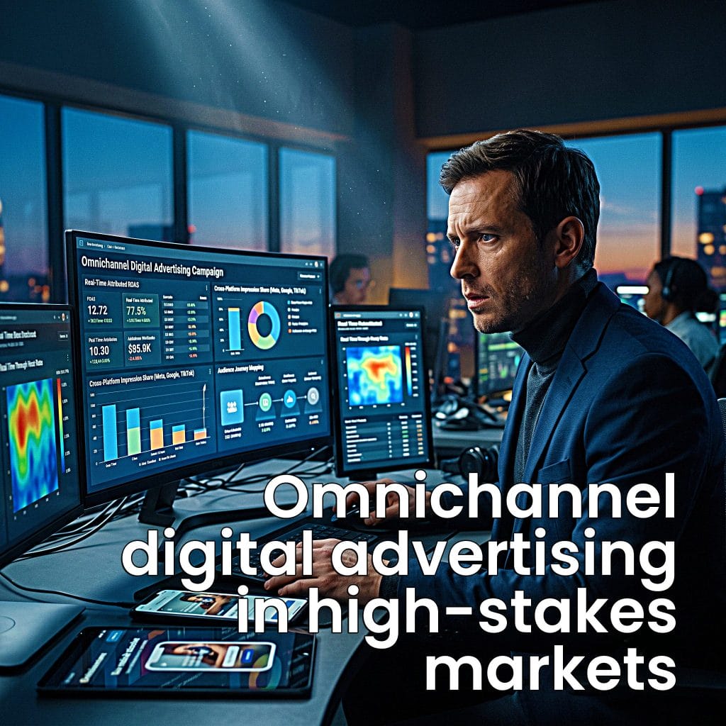Omnichannel digital advertising in high-stakes markets