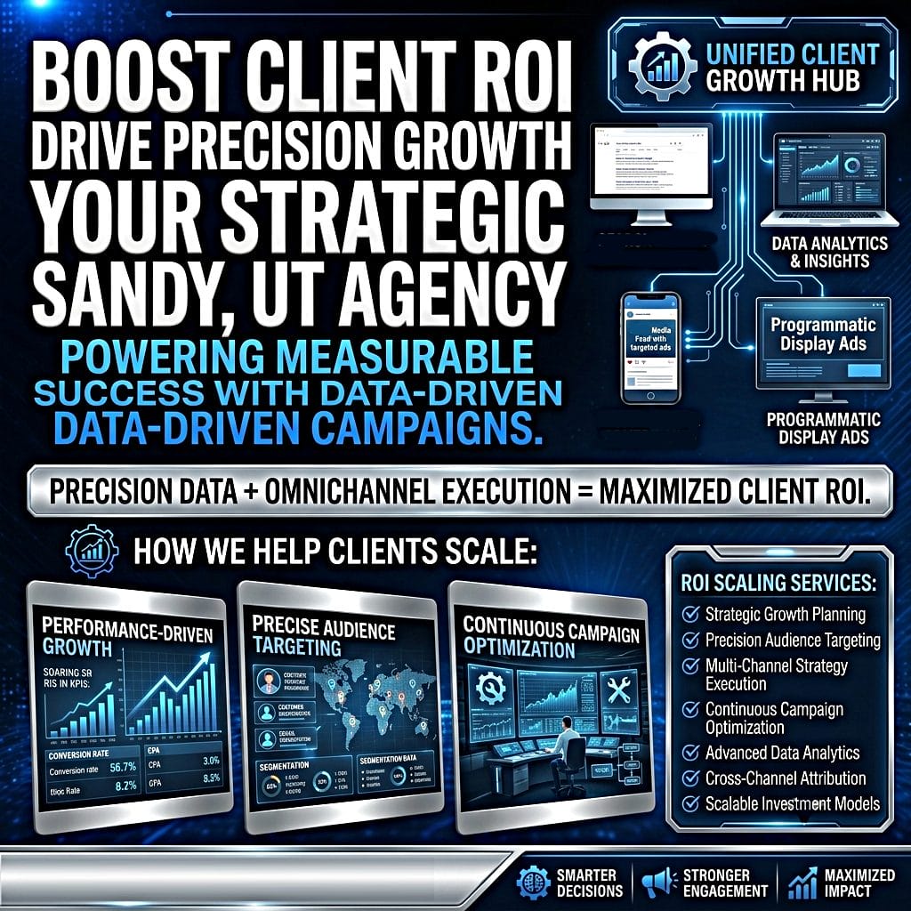 Digital advertising agency in Sandy, Utah: How agencies scale client ROI