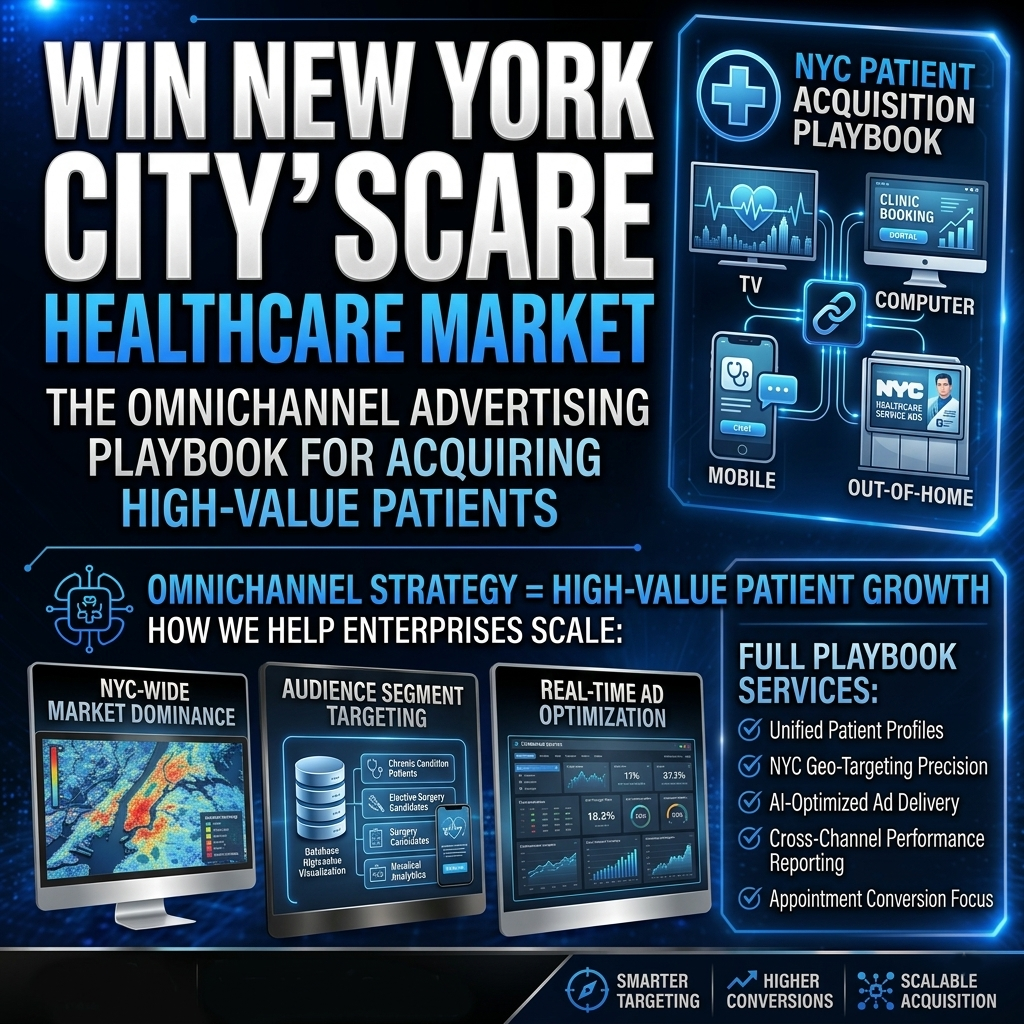 Winning New York City's healthcare market: an omnichannel ad playbook for acquiring high-value patients this season