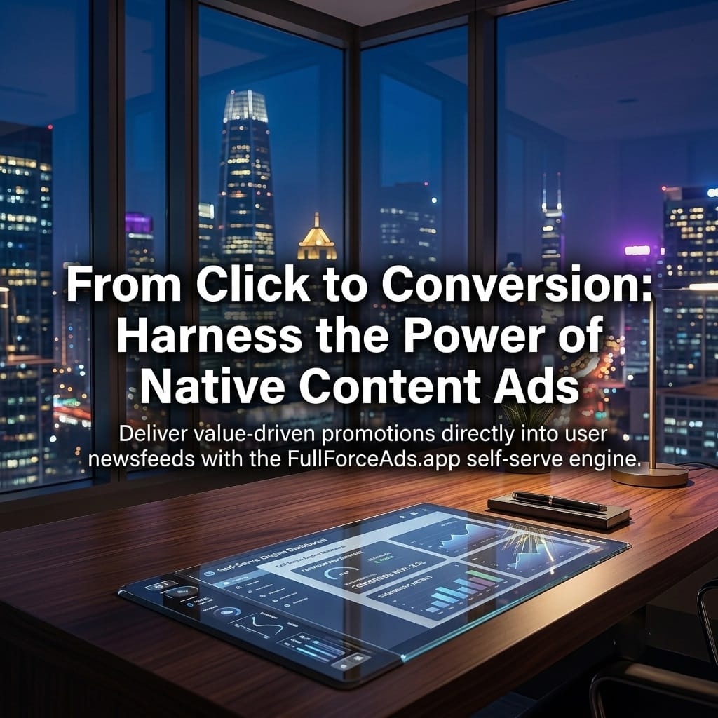 From Click to Conversion: Harness the Power of Native Content Ads
