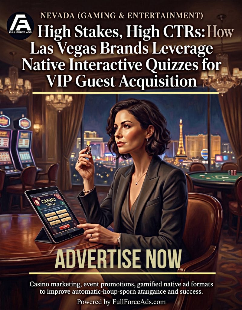 High CTRs: How Las Vegas Brands Leverage Native Interactive Quizzes for VIP Guest Acquisition