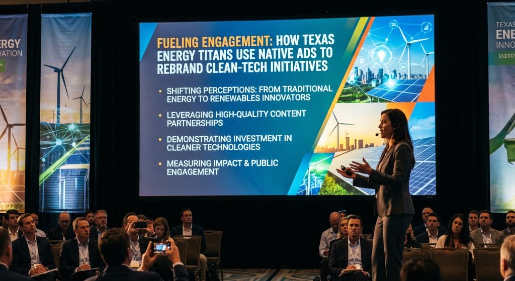 Fueling Engagement: How Texas Energy Titans Use Native Ads to Rebrand Clean-Tech Initiatives