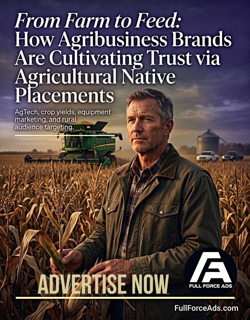 From Farm to Feed: How Agribusiness Brands Are Cultivating Trust via Agricultural Native Placements