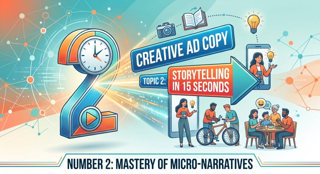 Storytelling in 15 Seconds: Techniques for compressing narrative arcs (conflict, tension, resolution) into micro-copy for short-form video ads.