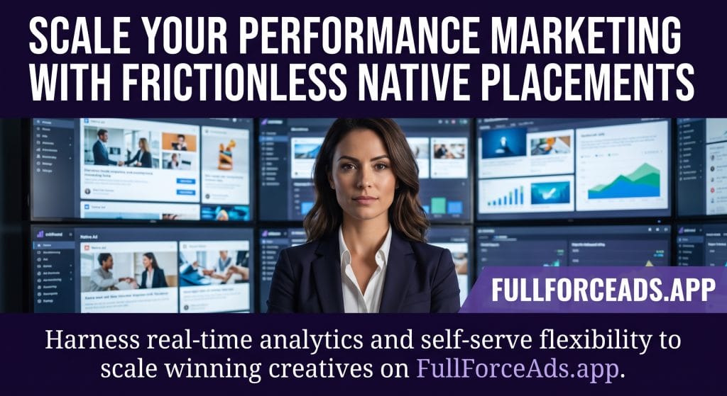 Scale Your Performance Marketing with Frictionless Native Placements