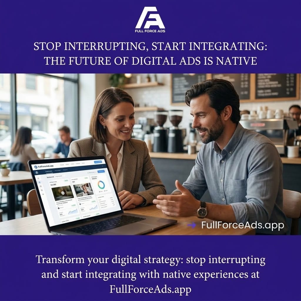 Stop Interrupting, Start Integrating: The Future of Digital Ads Is Native