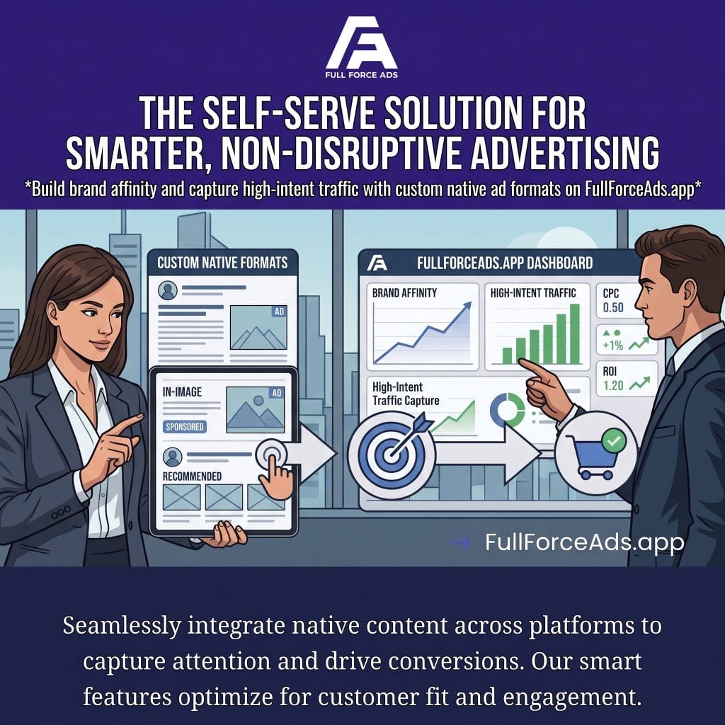 The Self-Serve Solution for Smarter, Non-Disruptive Advertising