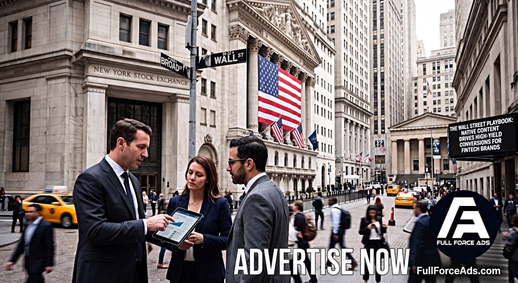 The Wall Street Playbook: Native Ads Drives High-Yield Conversions for Fintech Brands